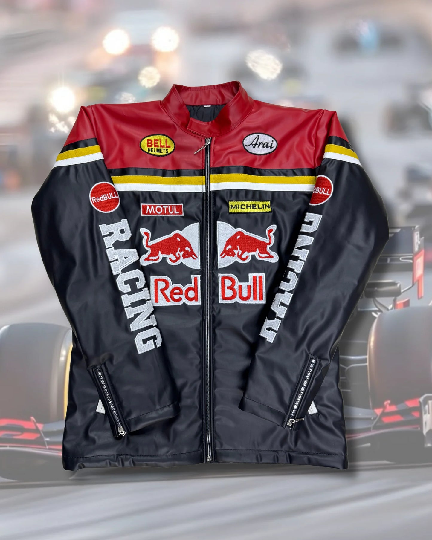 REDBULL RACING LEATHER JACKET