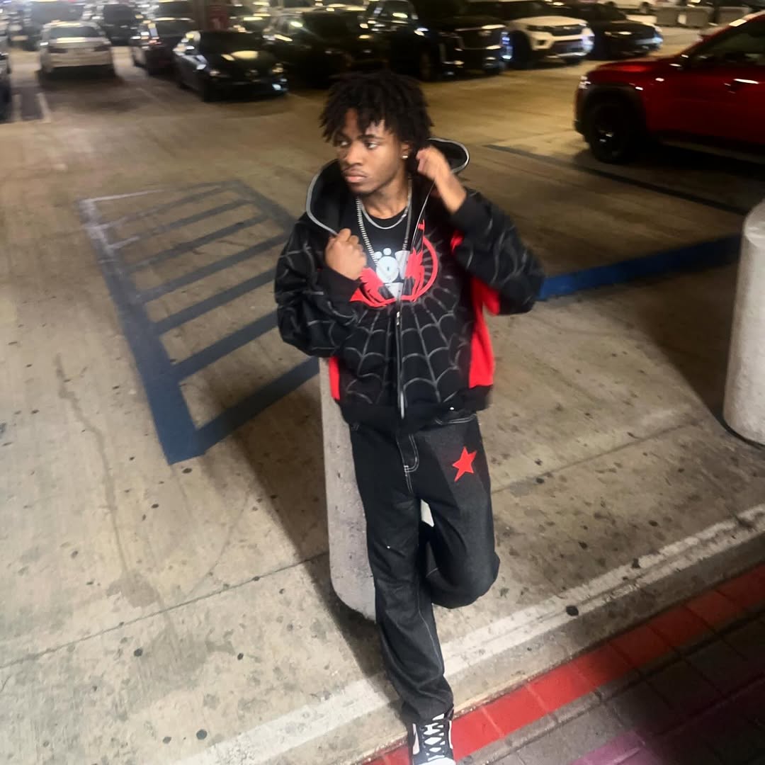 Spidey Society OG Black Zip-Up Jacket – Shadow Edition