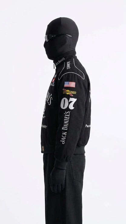 Jack Daniels Black Label Racing Jacket – Mercy Wear
