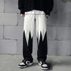 Aesthetic Straight Fit Panel Lounge Track Pants – Men's Urban Comfort