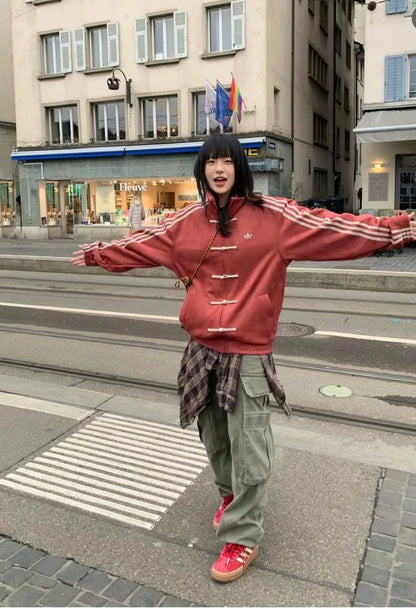 urban cny jacket with heritage inspired detailing
