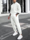 Men's Oversized 2-Piece Co-ord Tracksuit – Pocket Detail & Half Sleeves