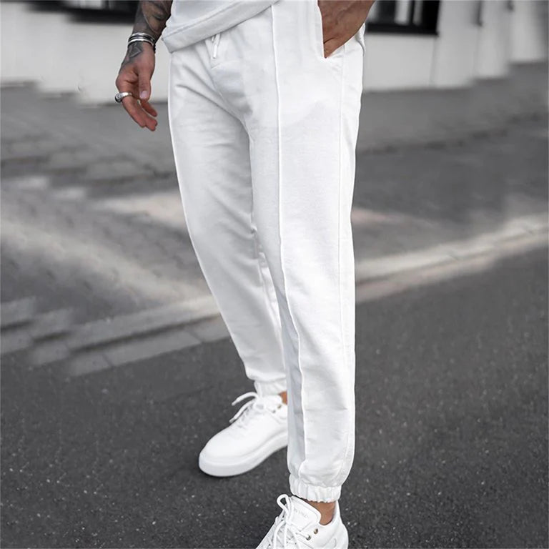 Men's Oversized 2-Piece Co-ord Tracksuit – Pocket Detail & Half Sleeves