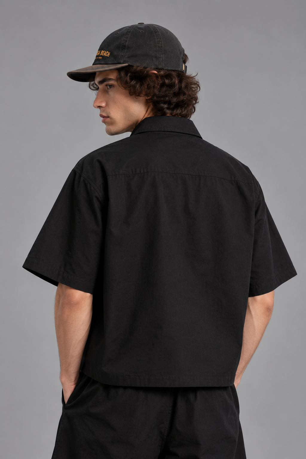 Seoul Shadow Oversized Shirt – Korean Streetwear Edition