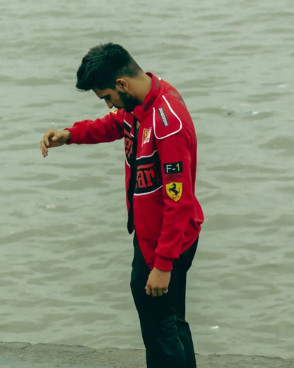 Red Ferrari jacket