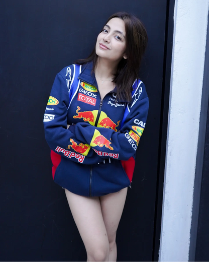 Red Bull Racing Vintage F1 Jacket – Classic Motorsport Style Redefined