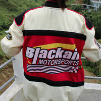 Women’s Black Air Racing Jacket | Bold Motorsport Fashion
