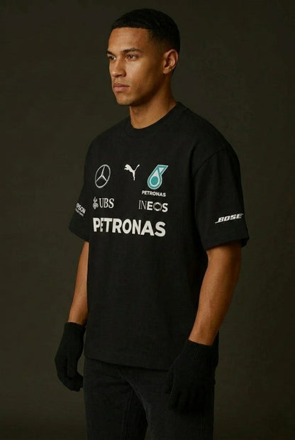 Nightdrive Precision Tee – AMG Black Edition | Premium Streetwear T-Shirt