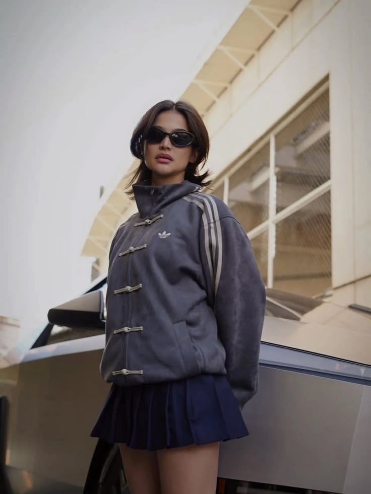 CNY Premium Grey Suede Track Jacket – Mercywear Streetwear Zip-Up