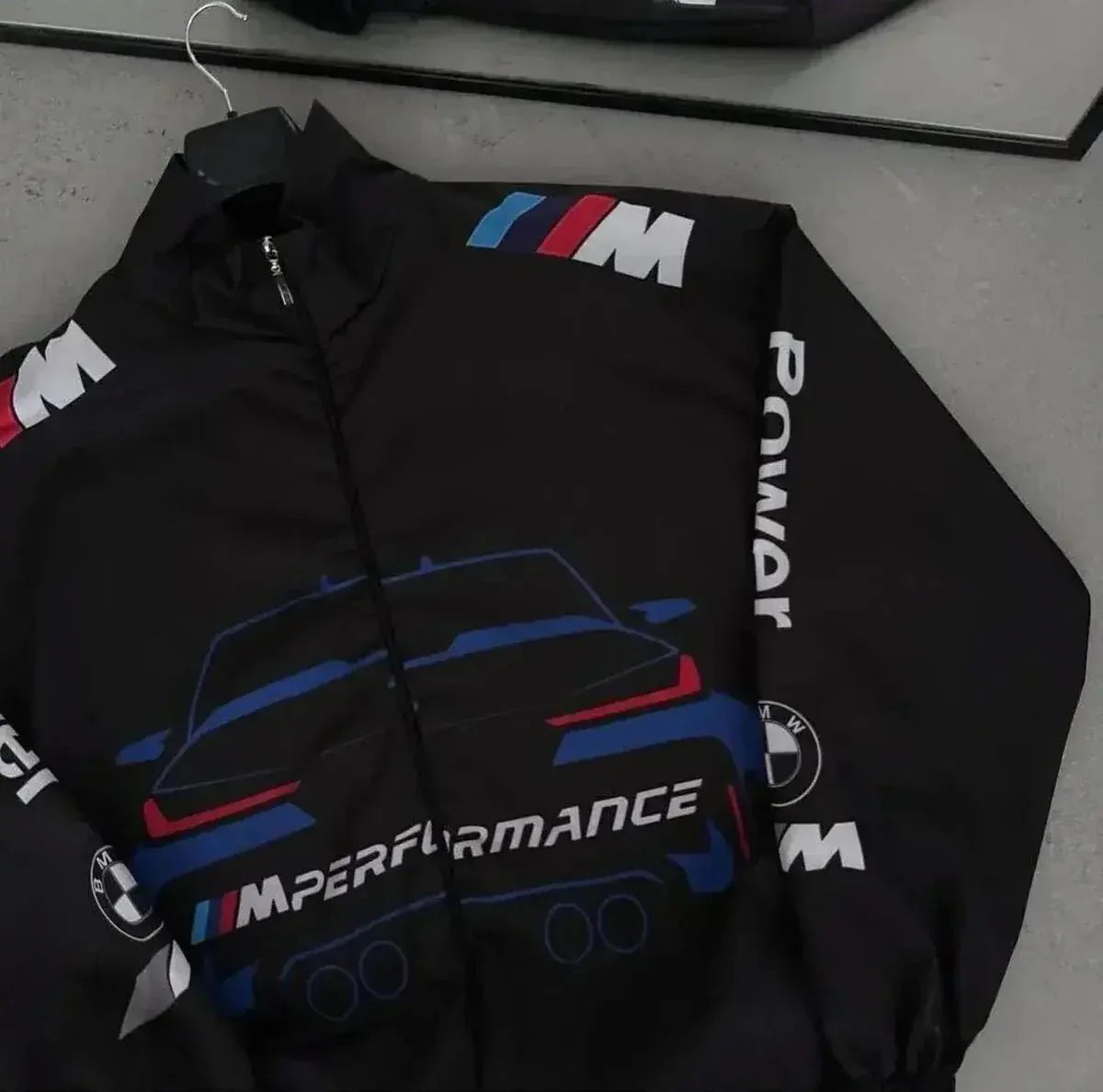premium bmw e30 motorsport streetwear jacket racing edition
