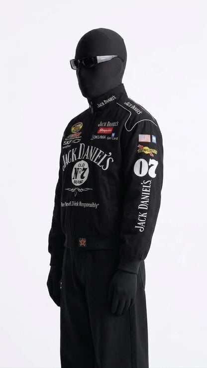 Jack Daniels Black Label Racing Jacket – Mercy Wear