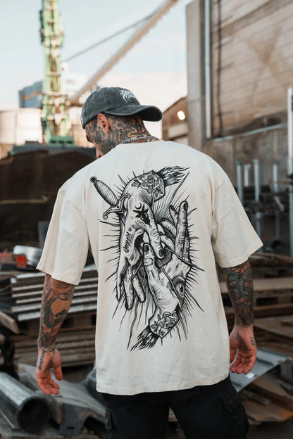 Think Twice Oversized T-Shirt | Premium Streetwear Fit by Mercywear