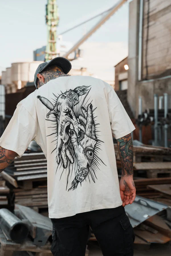 Think Twice Oversized T-Shirt | Premium Streetwear Fit by Mercywear