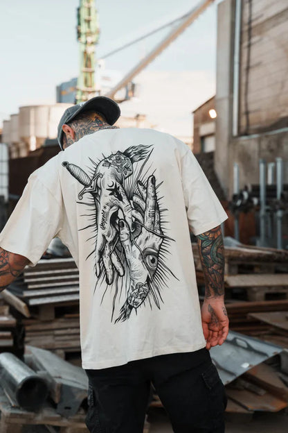 Think Twice Oversized T-Shirt | Premium Streetwear Fit by Mercywear