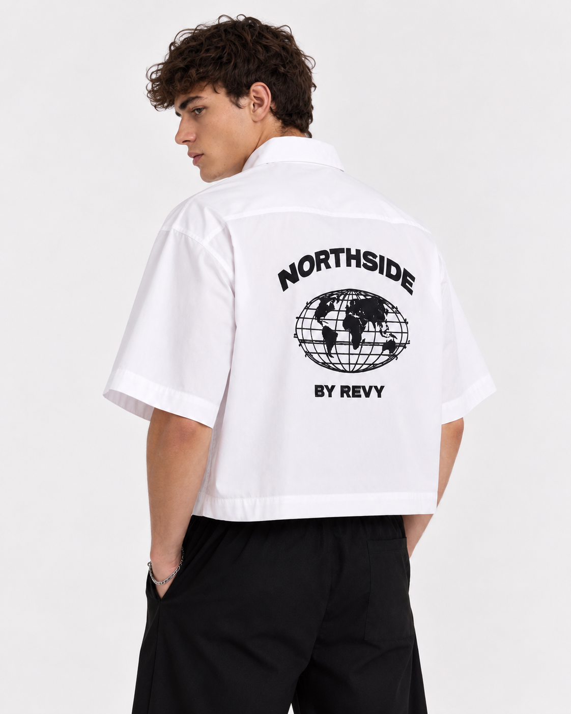 Northside graphic print oversized unisex streetwear shirt