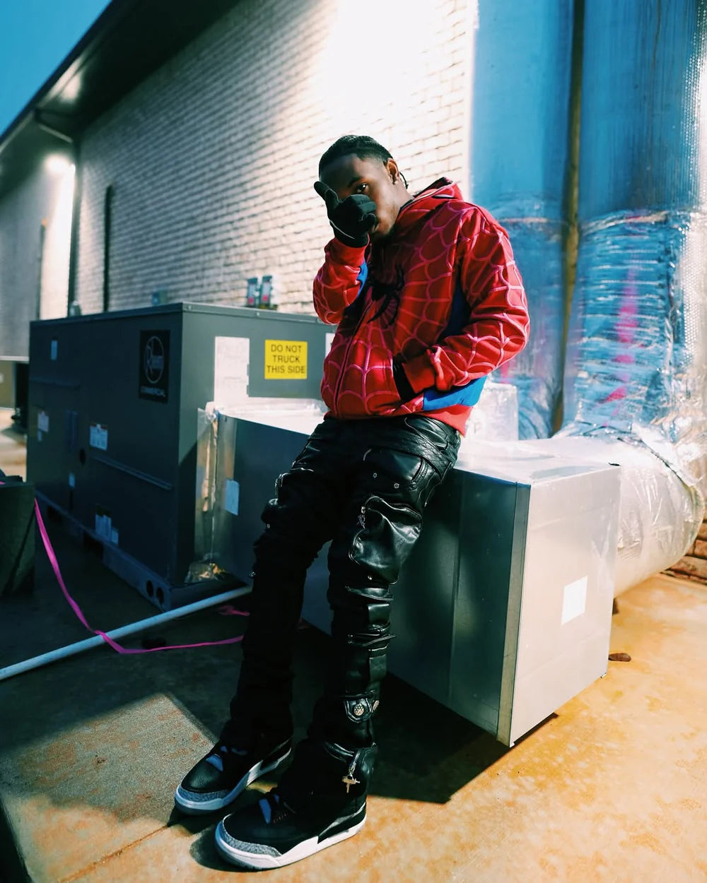 Spidey Society OG Red Zip-Up Jacket – Heroic Streetwear Redefined