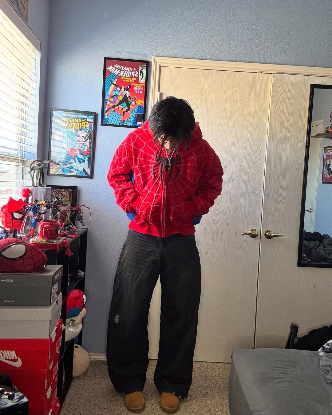 Spidey Society OG Red Zip-Up Jacket – Heroic Streetwear Redefined