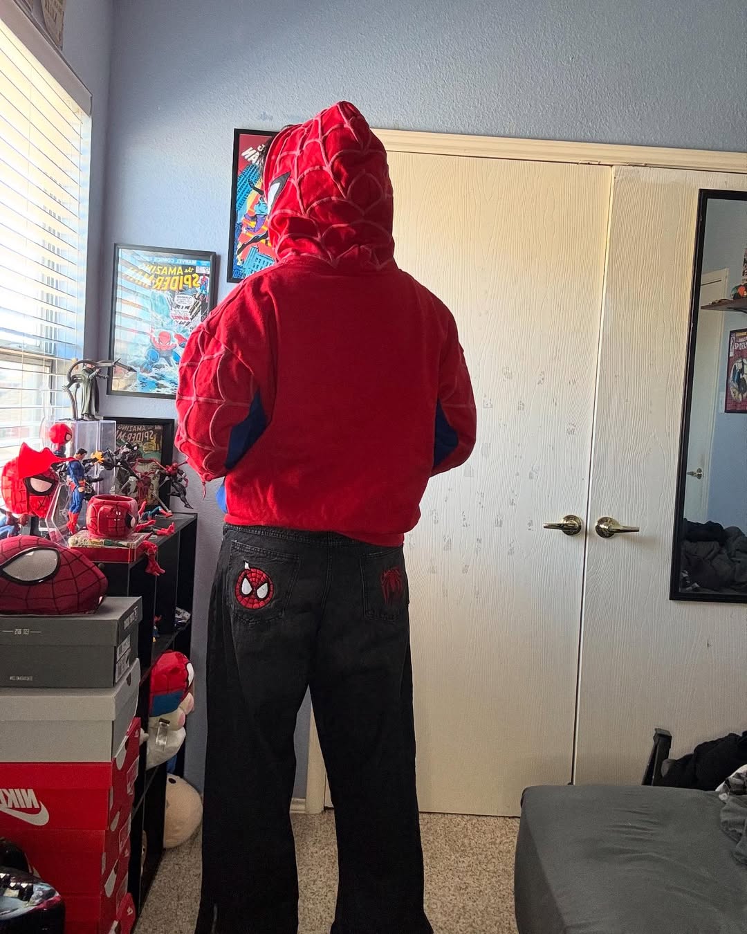 Spidey Society OG Red Zip-Up Jacket – Heroic Streetwear Redefined